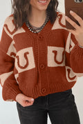 Horseshoe Sweater Cardigan