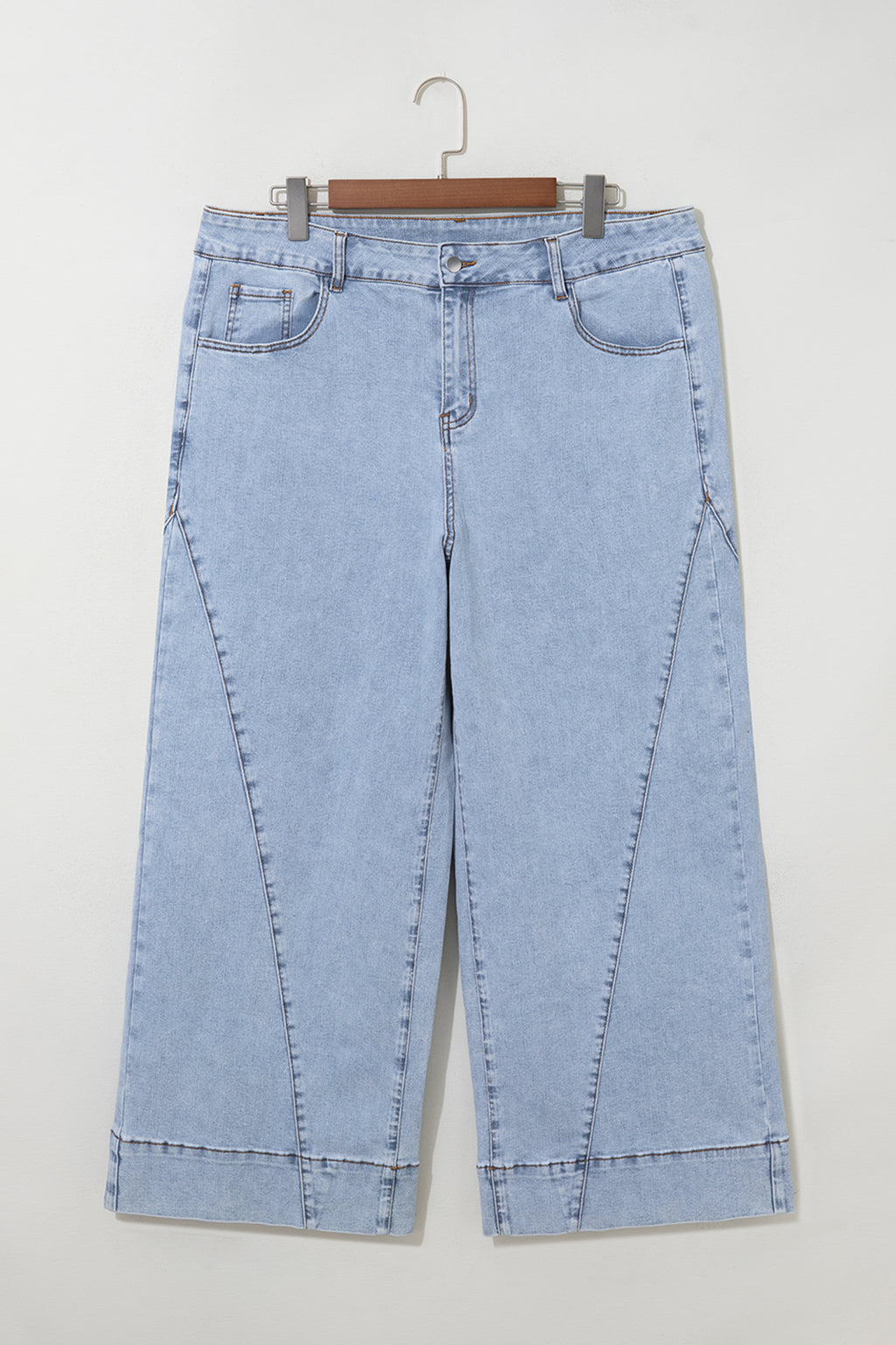 Beau Blue Loose Fit Plus Size Jeans