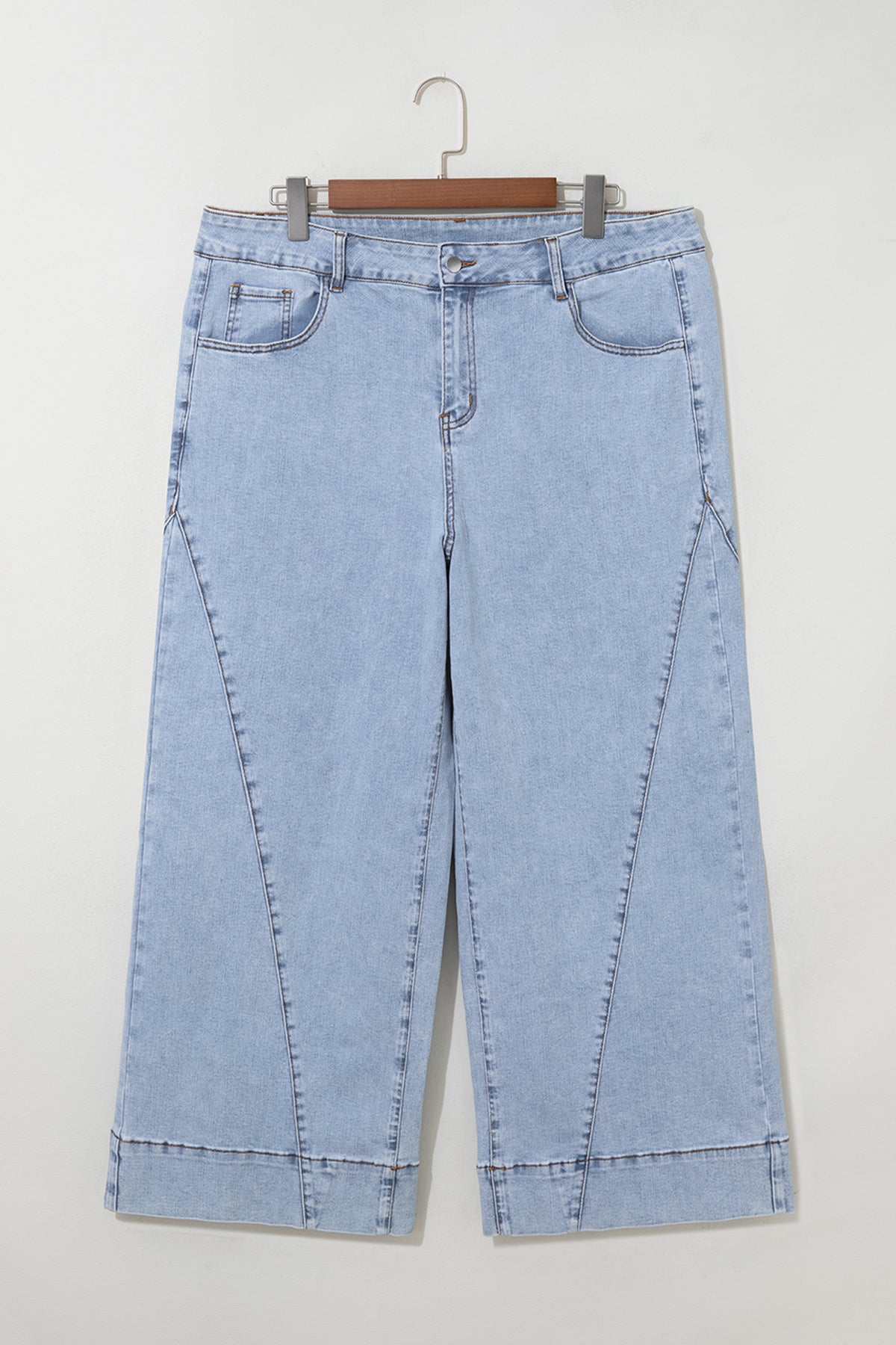 Beau Blue Loose Fit Plus Size Jeans