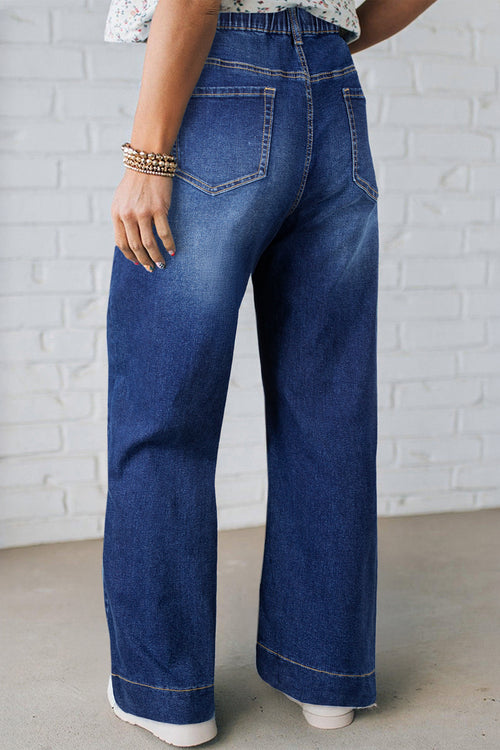 Acid Wash Plus Size Jeans (2 Colors Available)