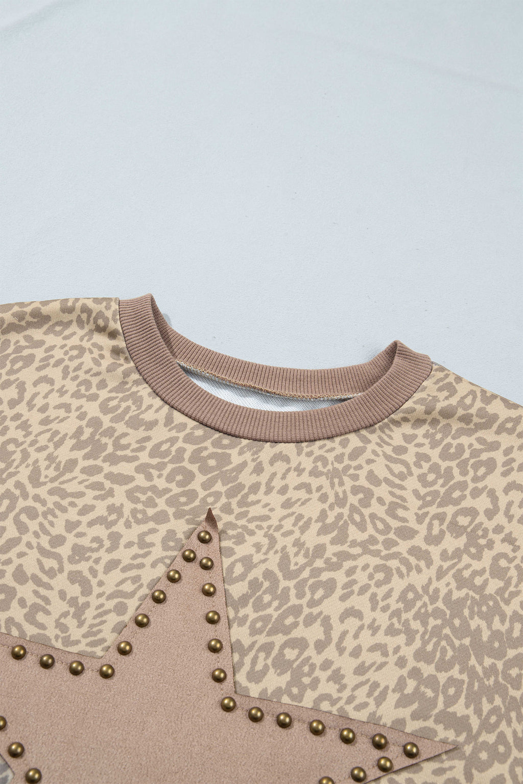Leopard Star Patchwork Top & Pants Set