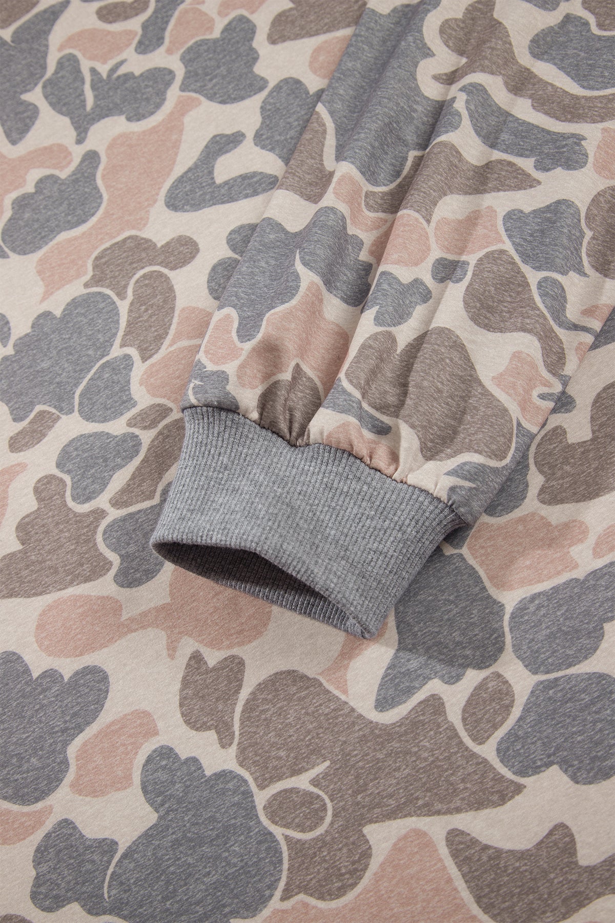 Camouflage Long Sleeve Top &Pants Plus Size Set