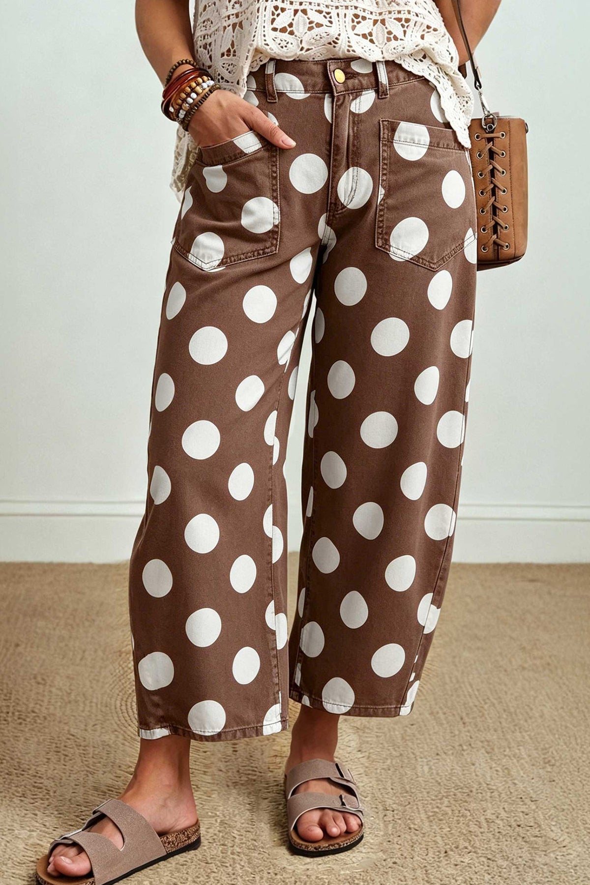 Polka Dot Ankle-Length Barrels (3 Colors Available)