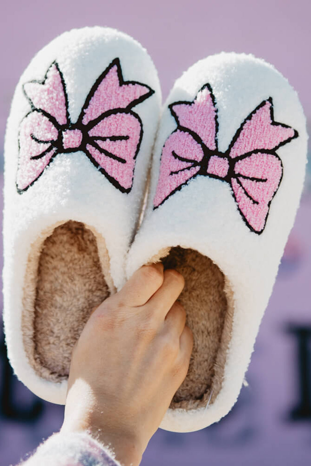Bowknot House Slippers