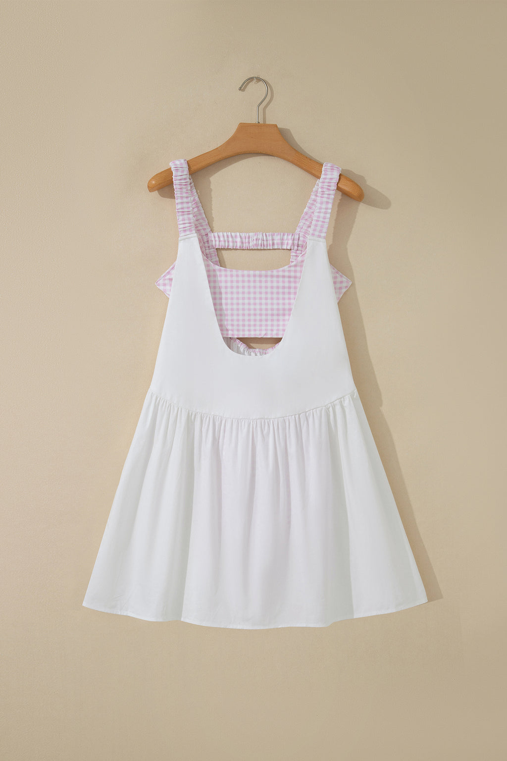 Gingham Active Dress with Built-In Shorts (4 Colors Available)