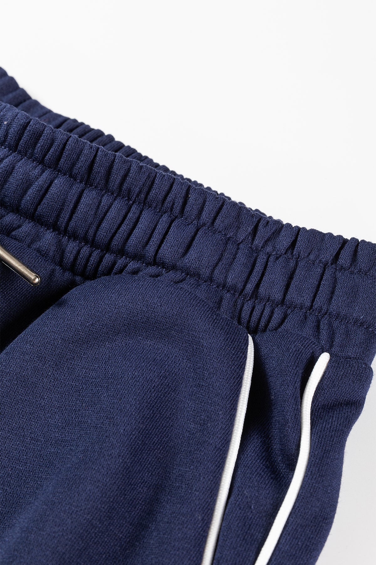 Navy Blue Pullover & Cropped Pants Set