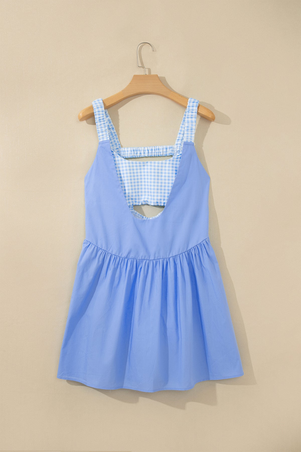Gingham Active Dress with Built-In Shorts (4 Colors Available)