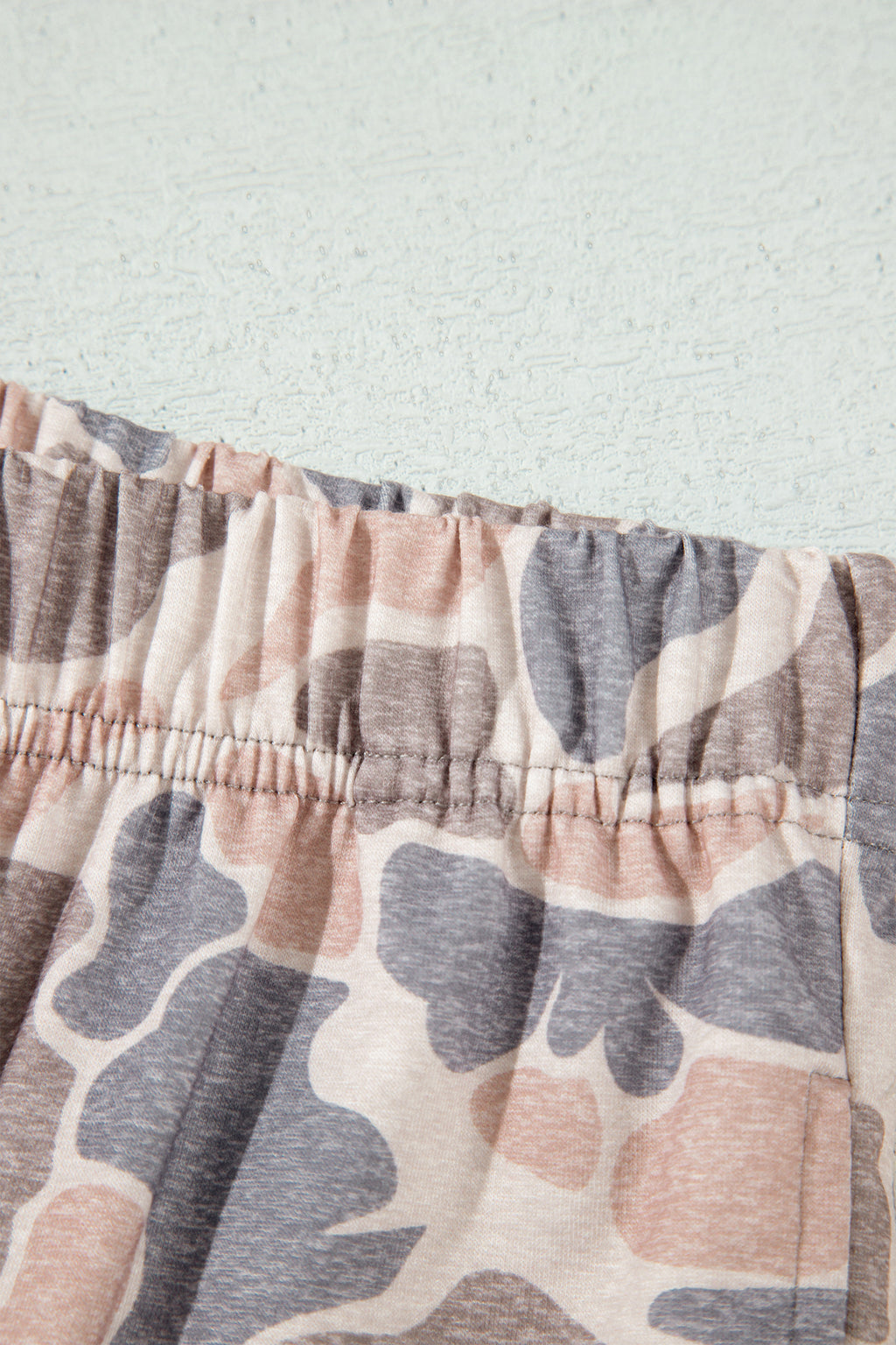 Camouflage Long Sleeve Top & Pants Set