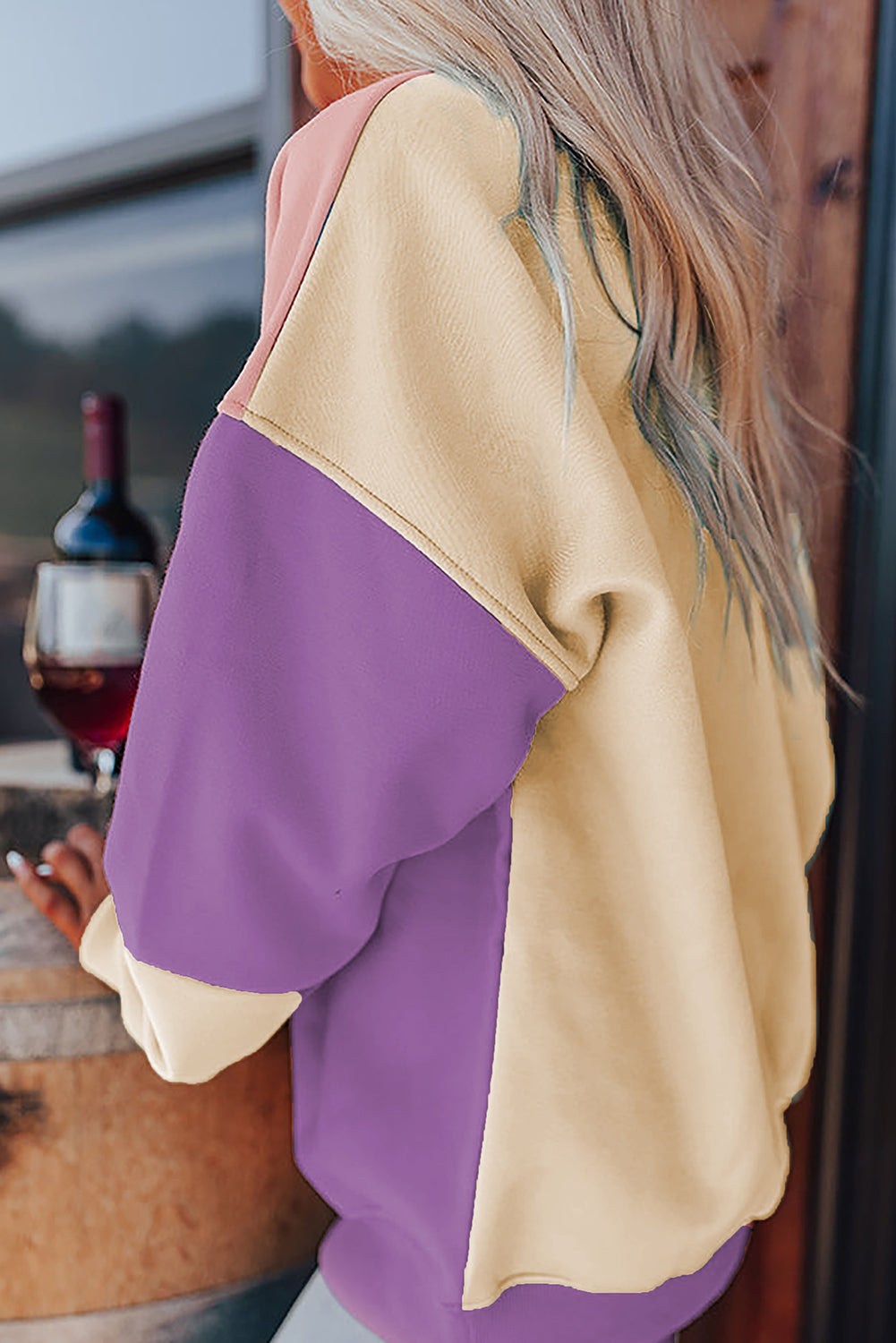 Colorblock Sweatshirt (4 Colors Available)