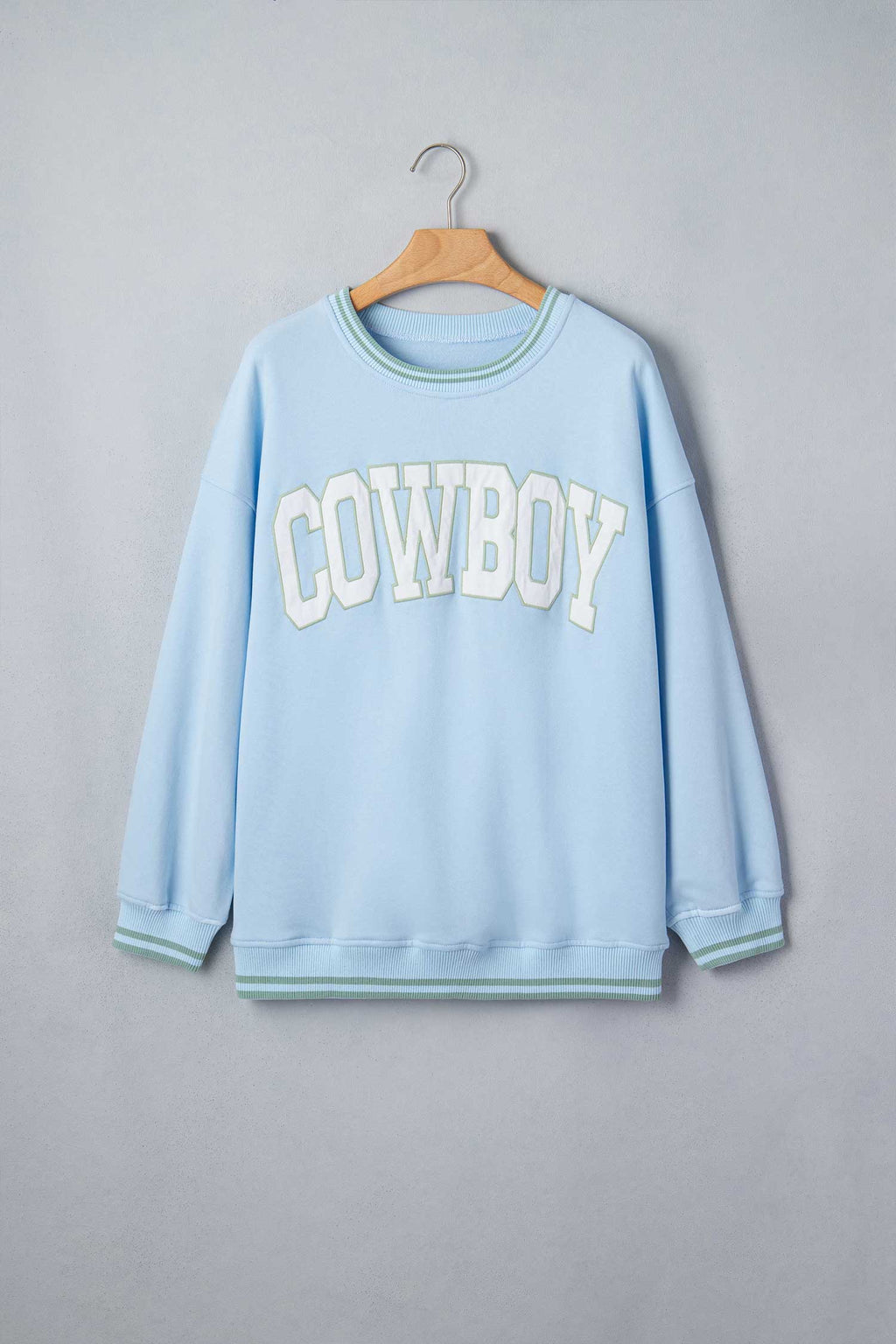 Embroidered Cowboy Sweatshirt