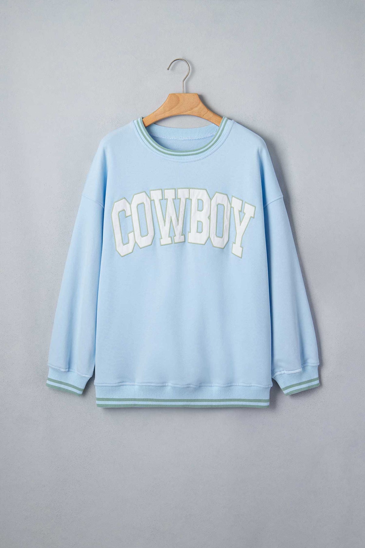 Embroidered Cowboy Sweatshirt