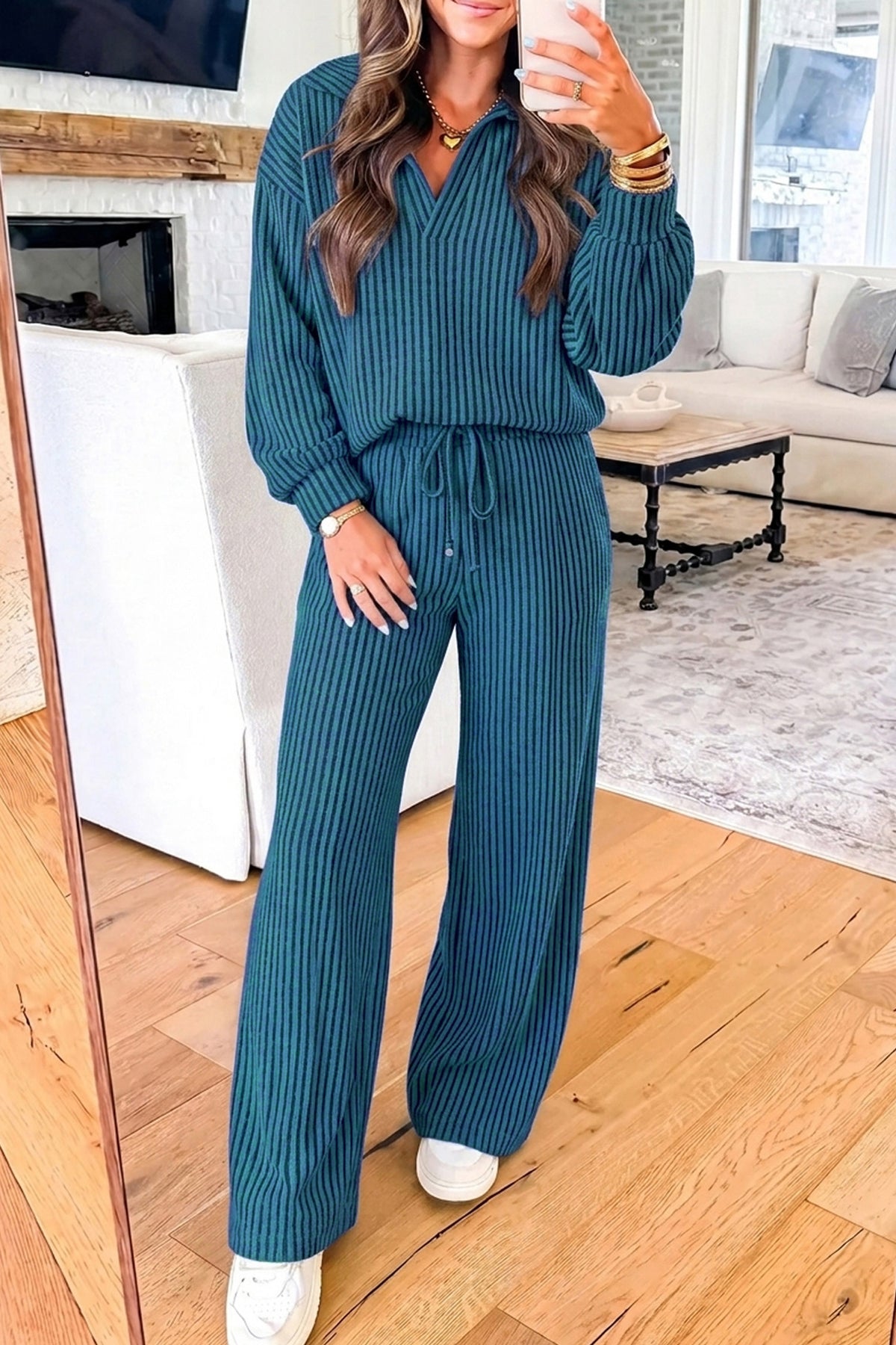 Ribbed Knit Set