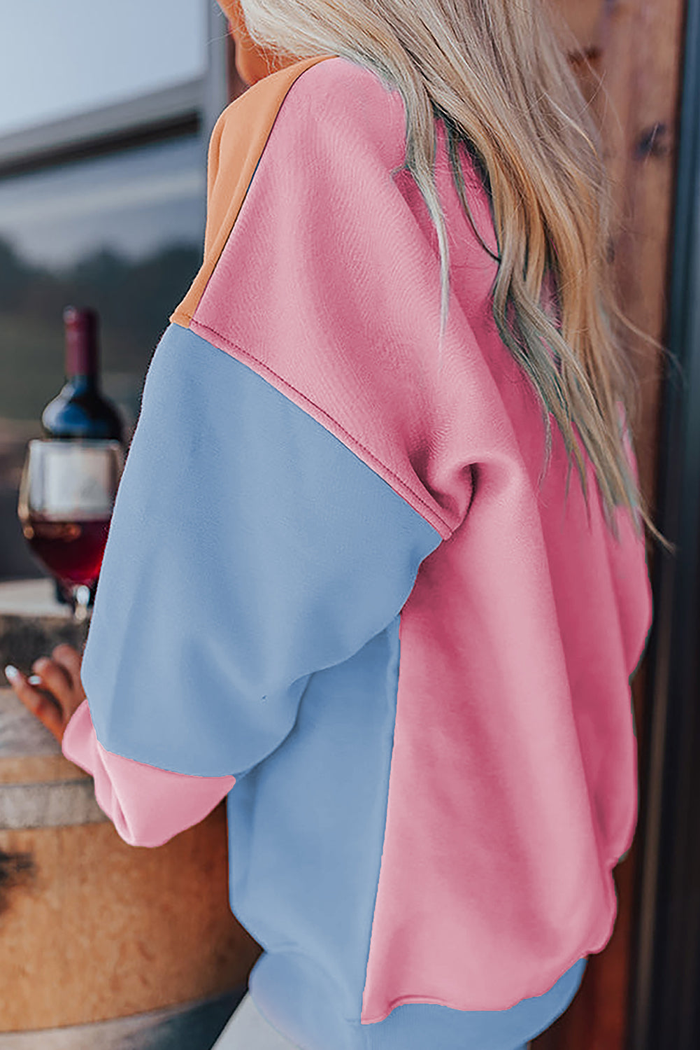 Colorblock Sweatshirt (4 Colors Available)