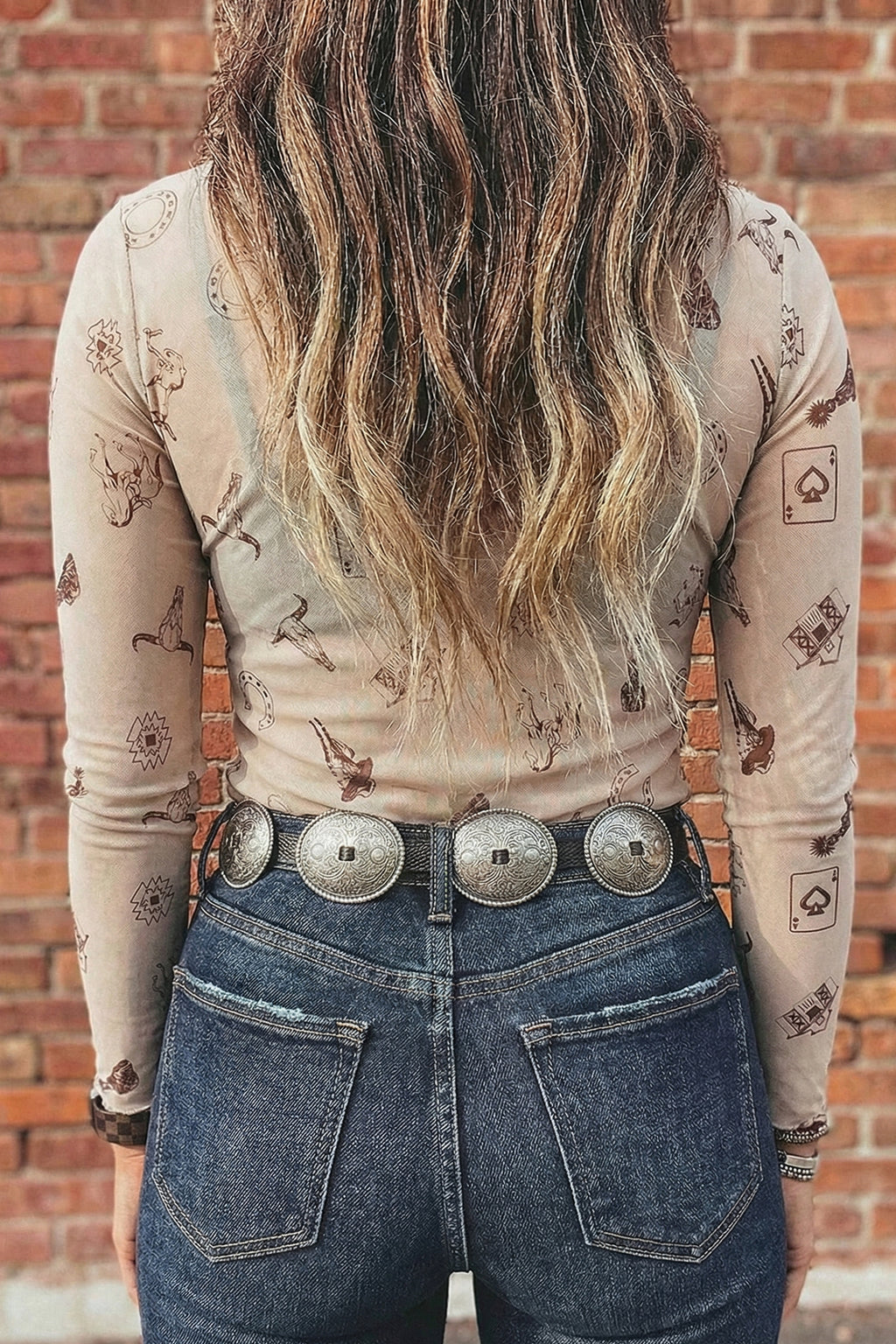 Mesh Long Sleeve Layering Top