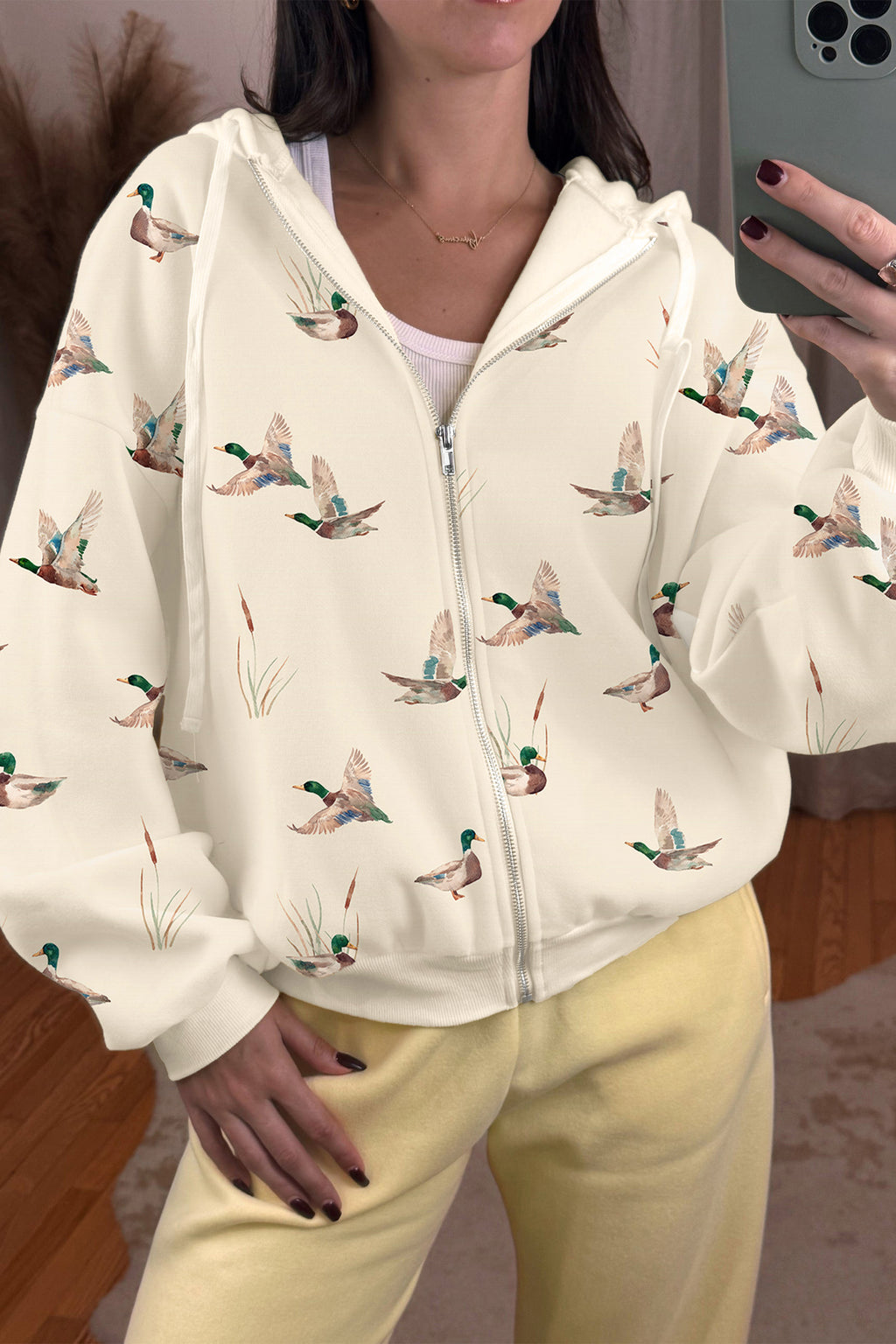 Mallard Zip-Up Hoodie