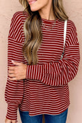 Striped Long Sleeve Top