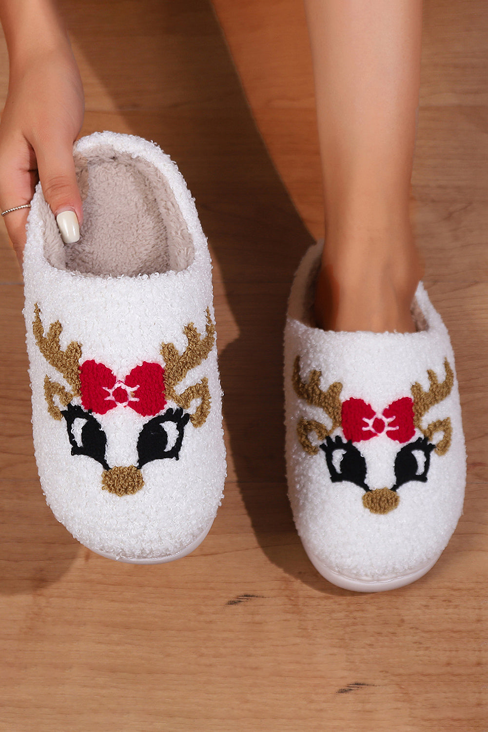 Reindeer House Slippers