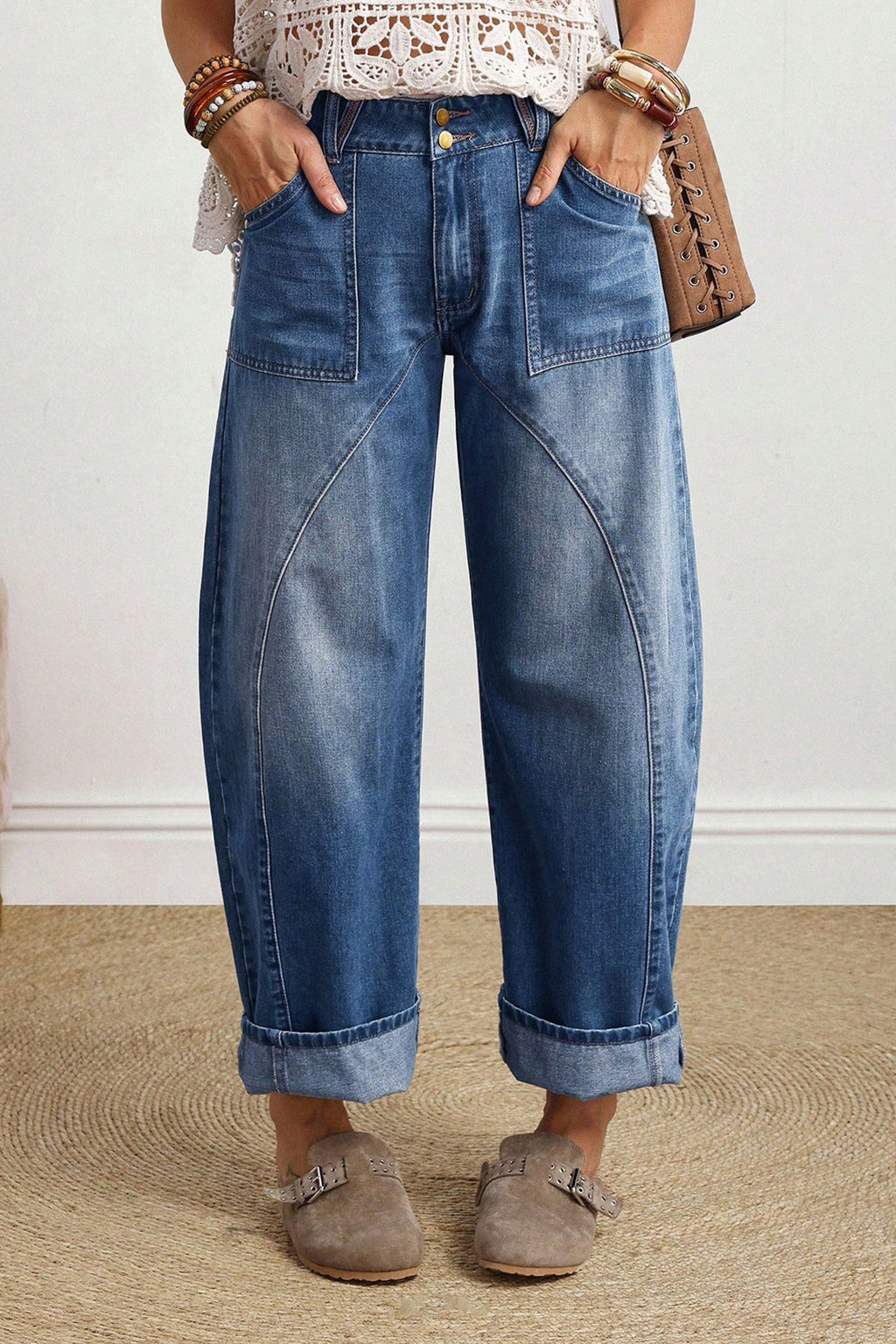 Ankle-Length Jeans