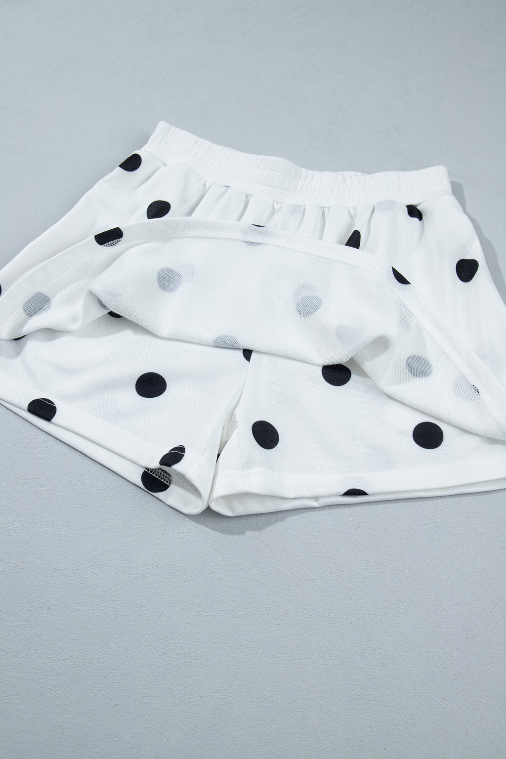 Polka Dot Pullover Skort Set (4 Colors Available)