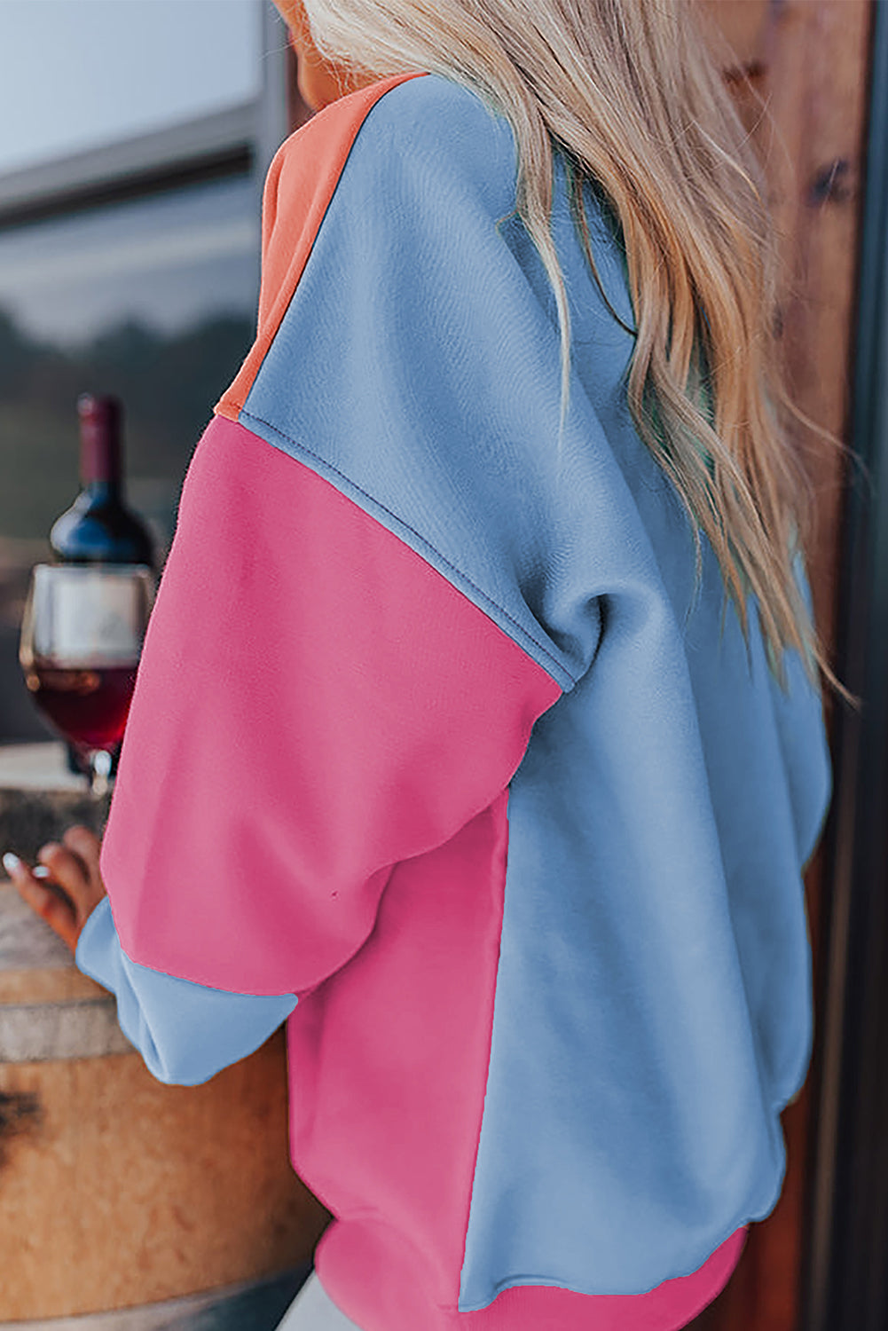 Colorblock Sweatshirt (4 Colors Available)