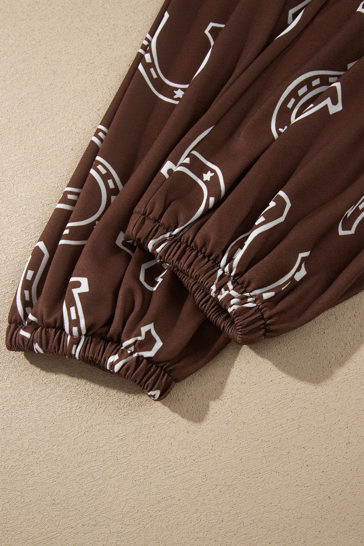 Western Print Pant Set