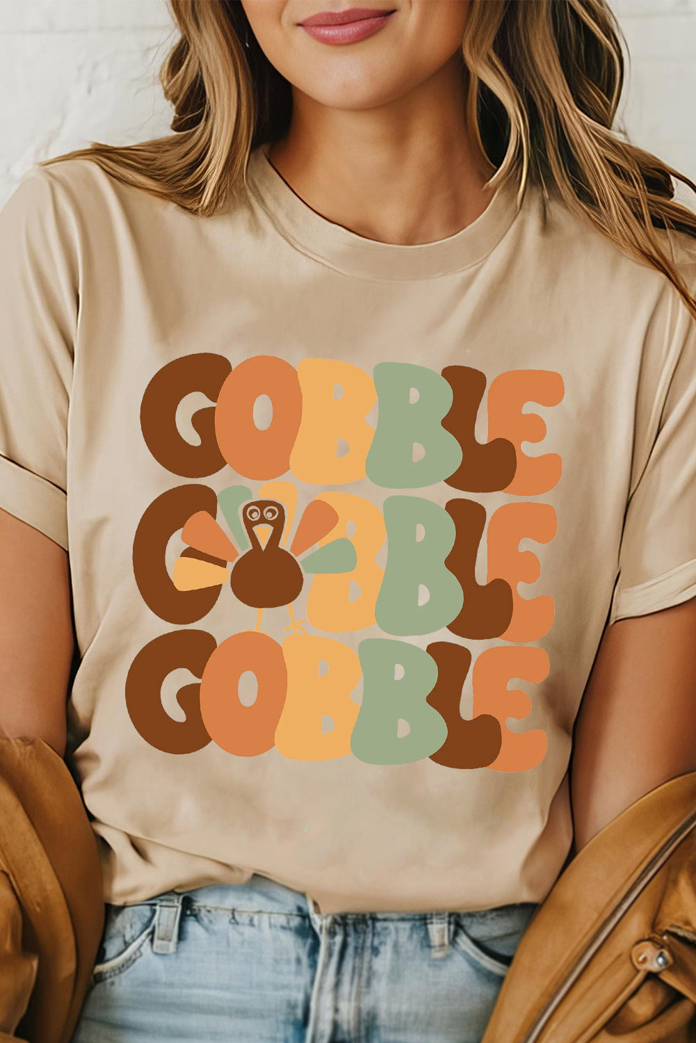 GOBBLE GOBBLE GOBBLE Graphic  Tee