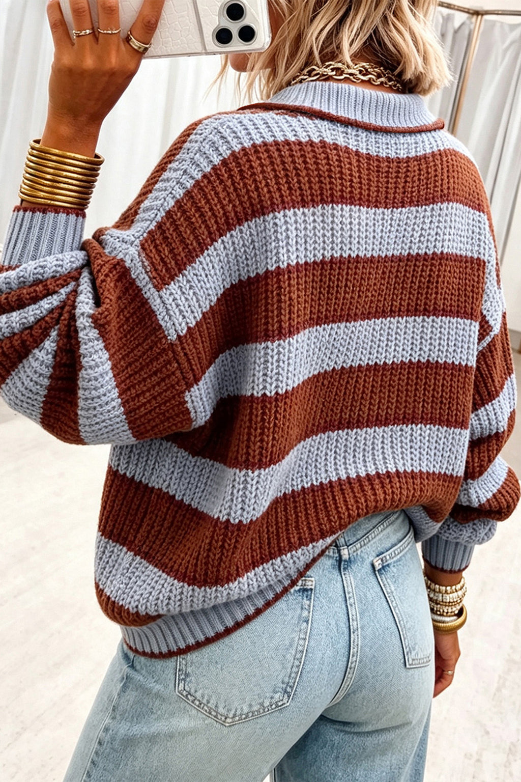Striped Relaxed Sweater