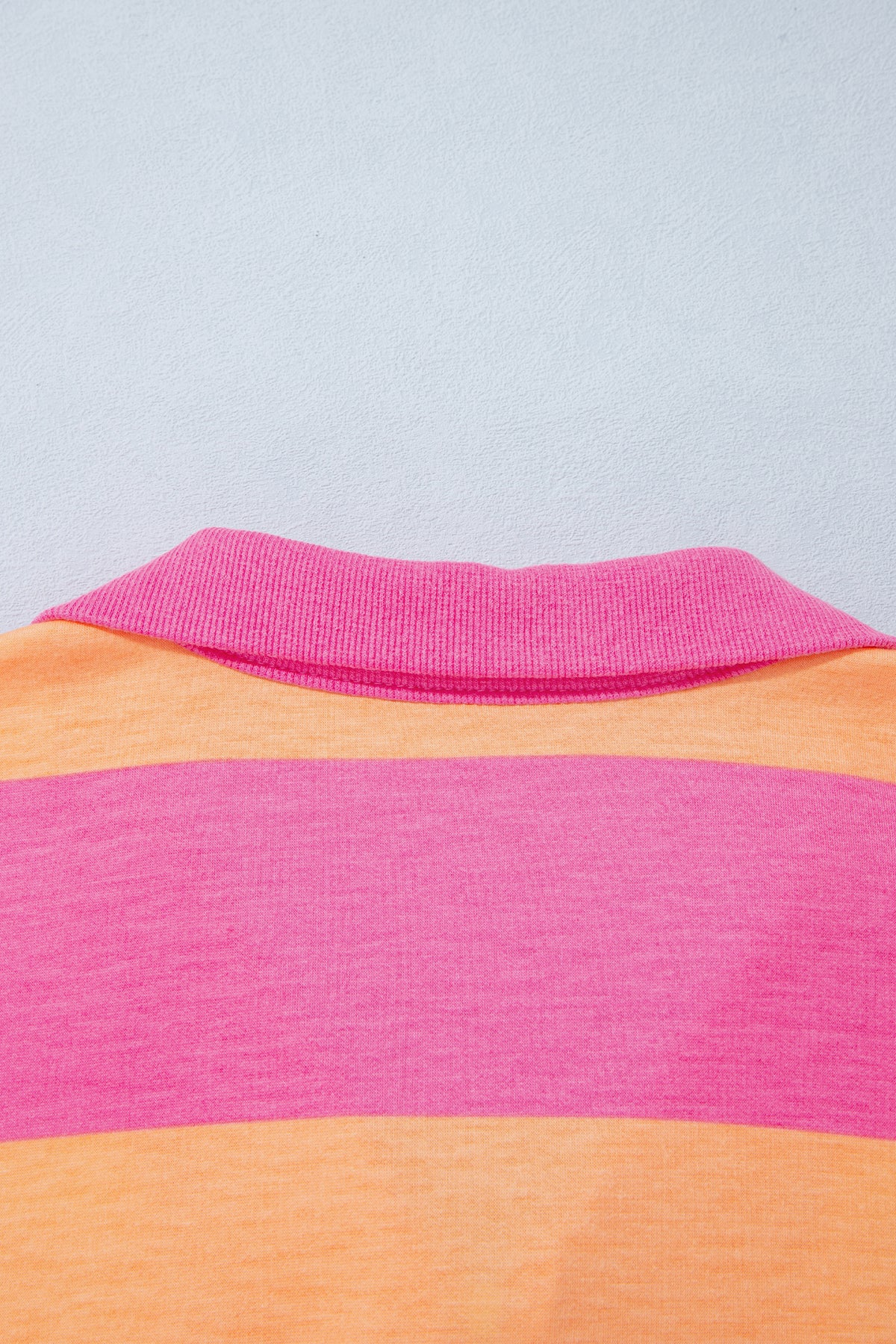 Stripe Colorblock Half Sleeve Top & Pants Set