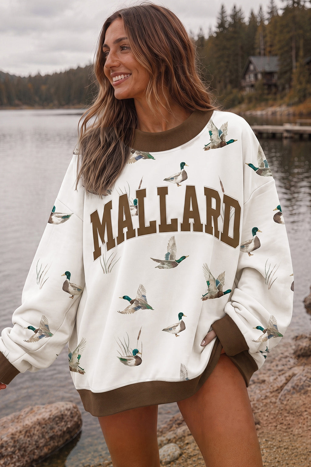 Mallard Baggy Pullover Sweatshirt