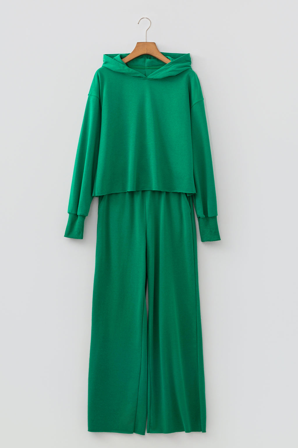 Bright Green Hoodie & Pants Set