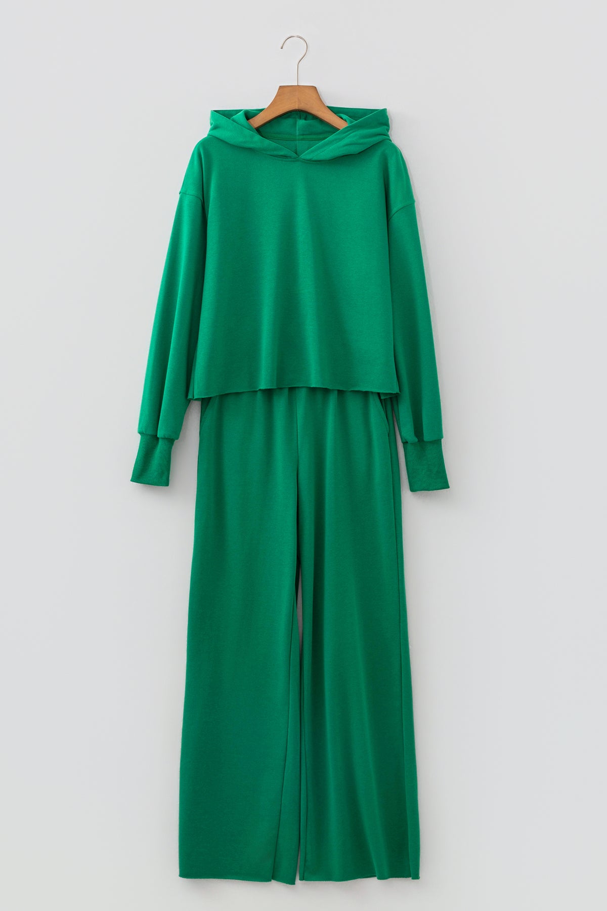 Bright Green Hoodie & Pants Set