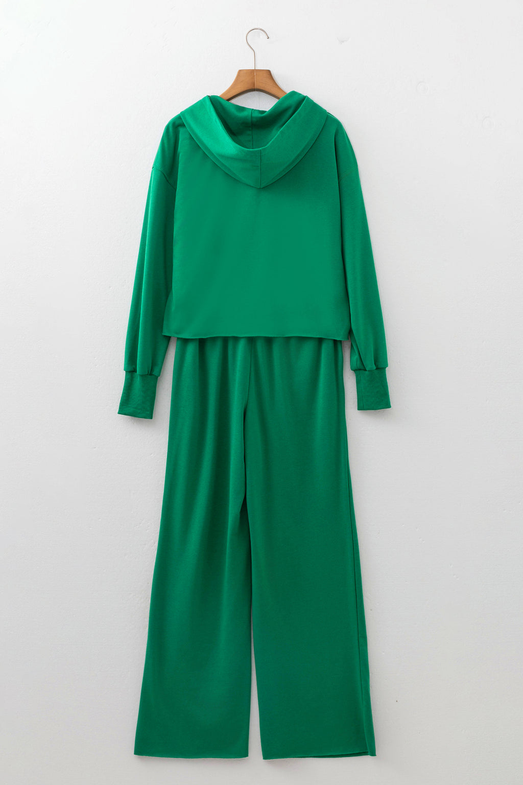 Bright Green Hoodie & Pants Set