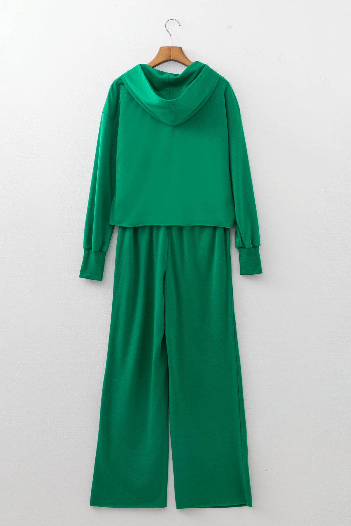 Bright Green Hoodie & Pants Set