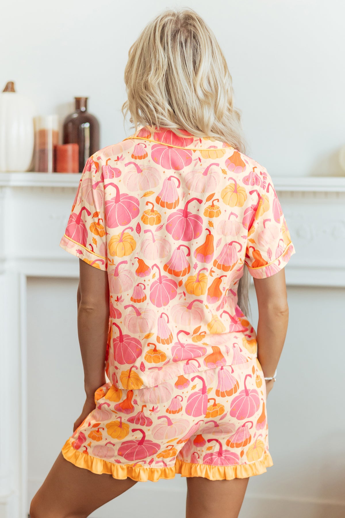 Pumpkin Pajama Set