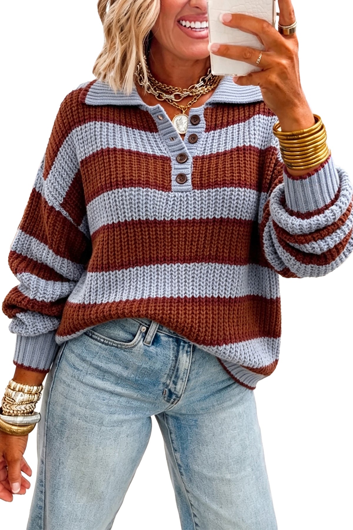 Striped Relaxed Sweater