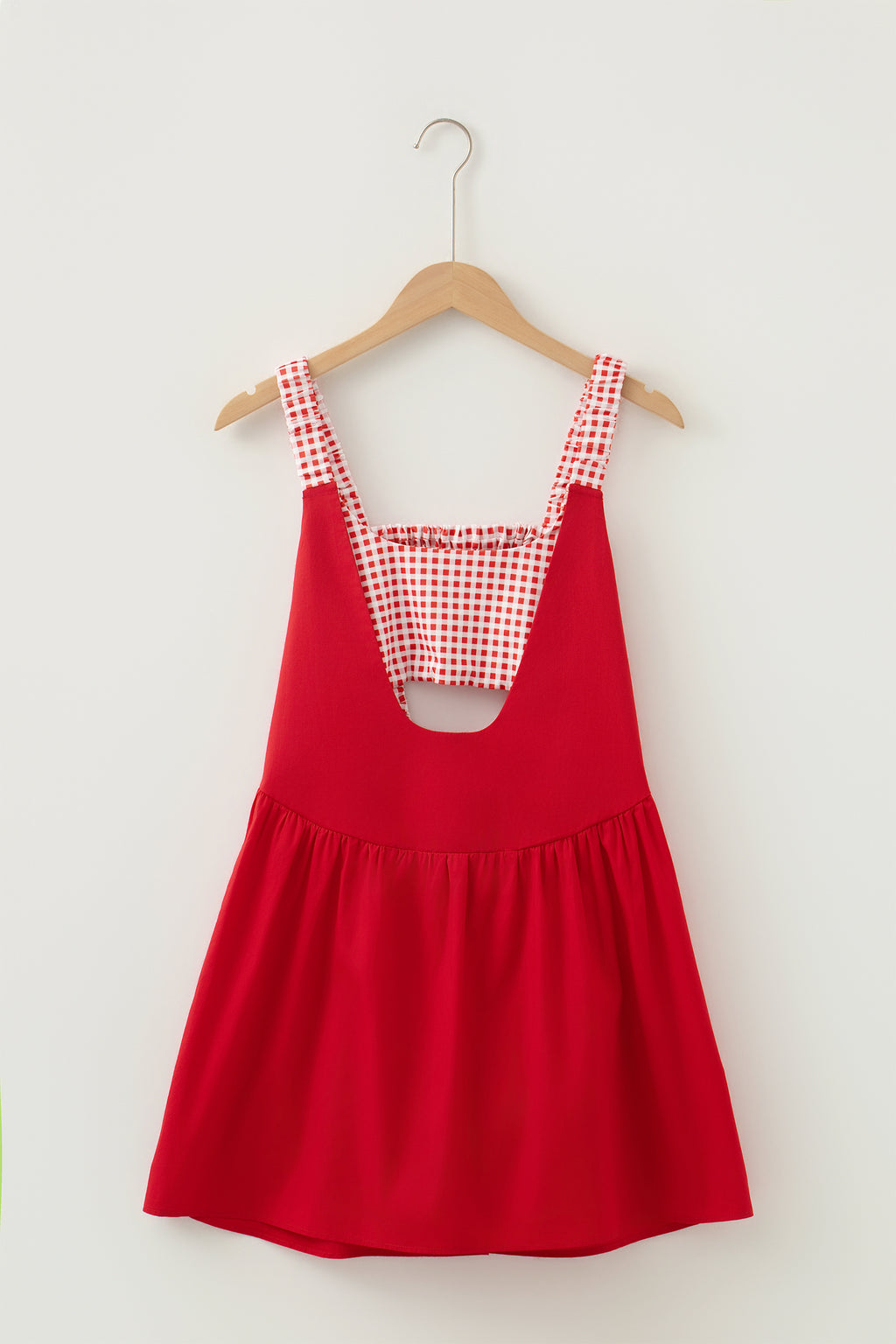 Gingham Active Dress with Built-In Shorts (4 Colors Available)