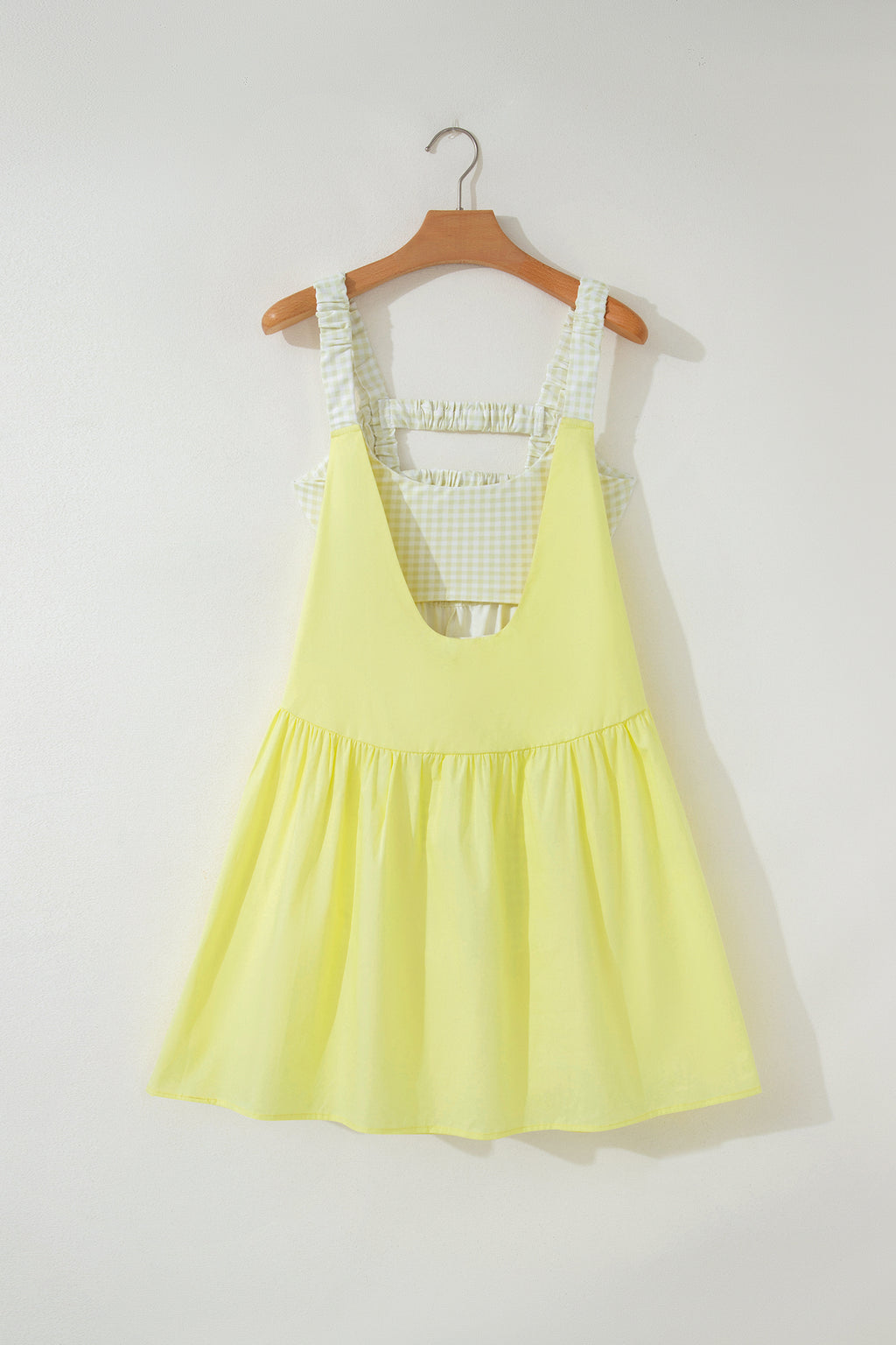 Gingham Active Dress with Built-In Shorts (4 Colors Available)