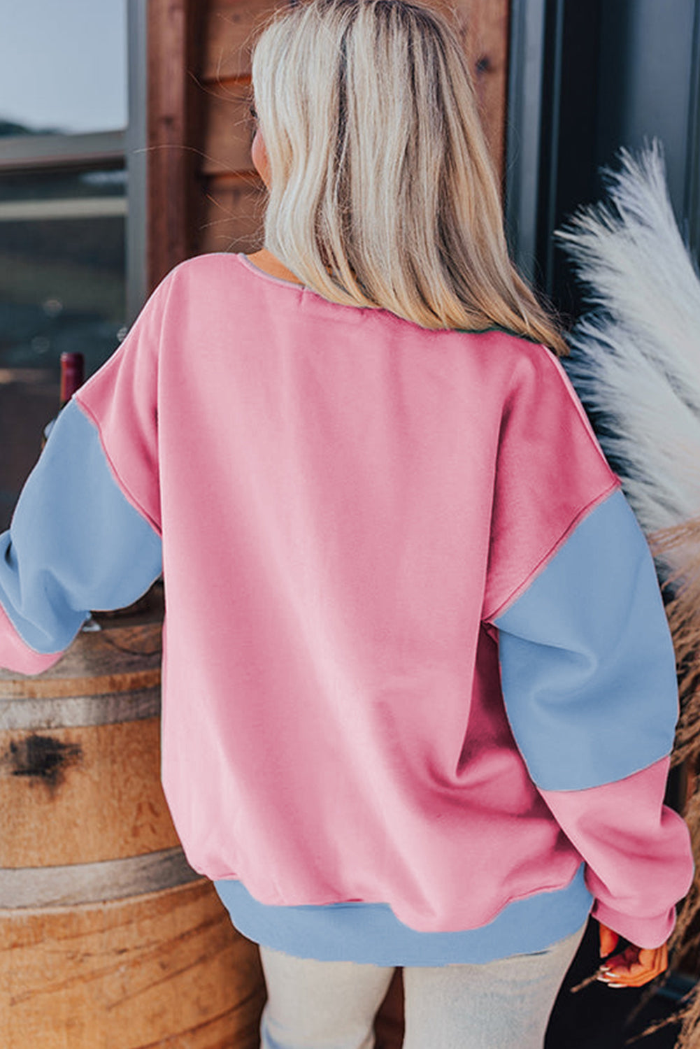 Colorblock Sweatshirt (4 Colors Available)