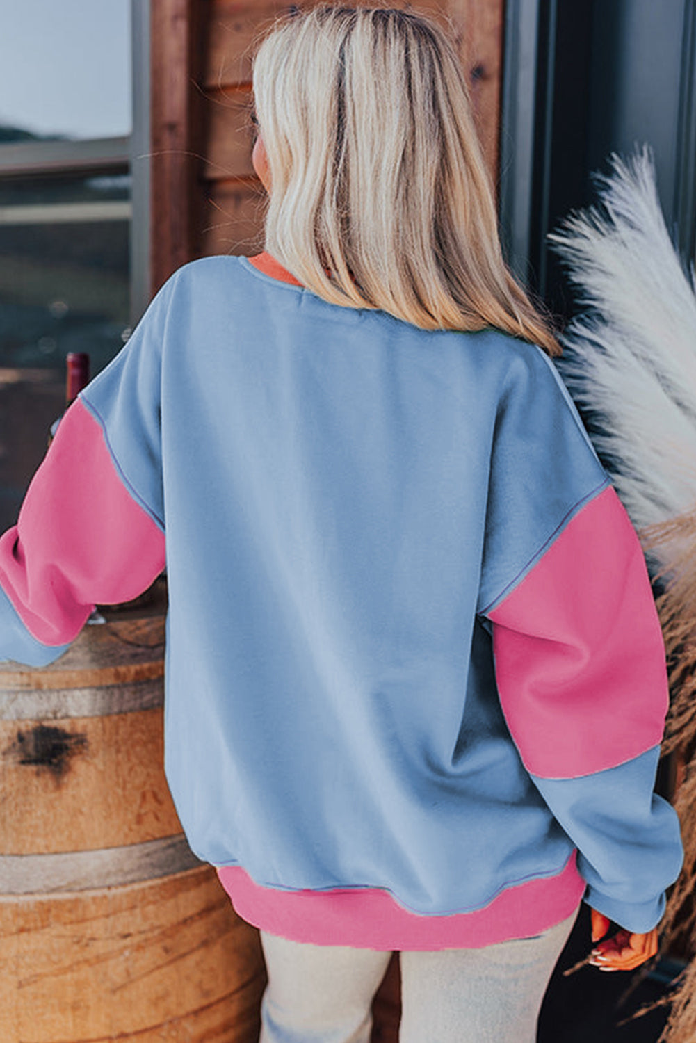 Colorblock Sweatshirt (4 Colors Available)