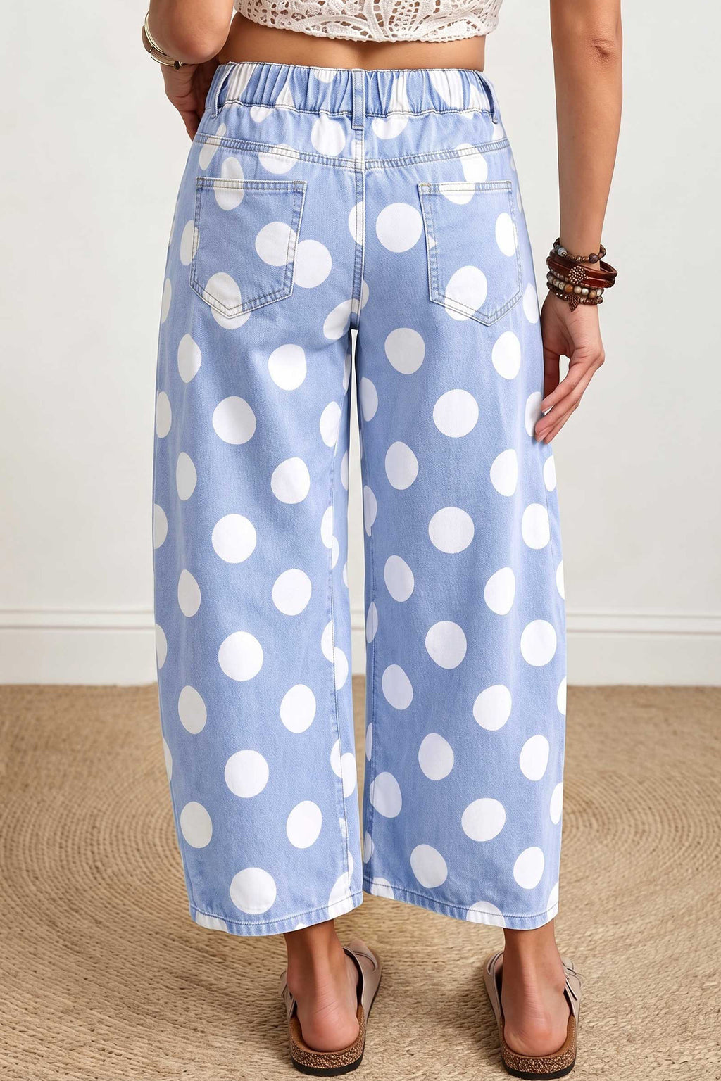 Polka Dot Ankle-Length Barrels (3 Colors Available)