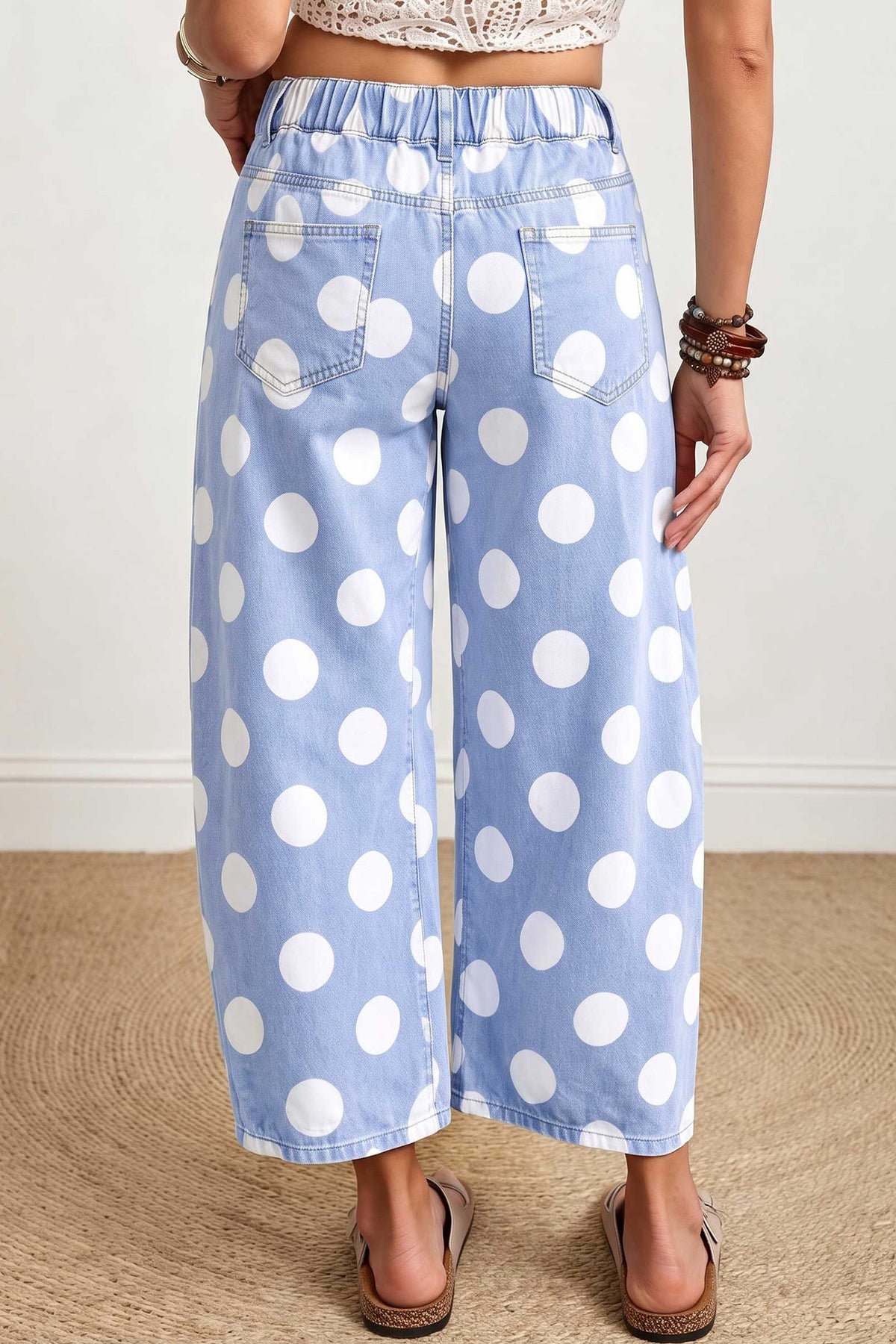 Polka Dot Ankle-Length Barrels (3 Colors Available)
