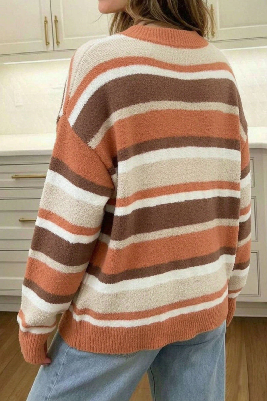 Multicolor Striped Sweater (2 Colors Available)