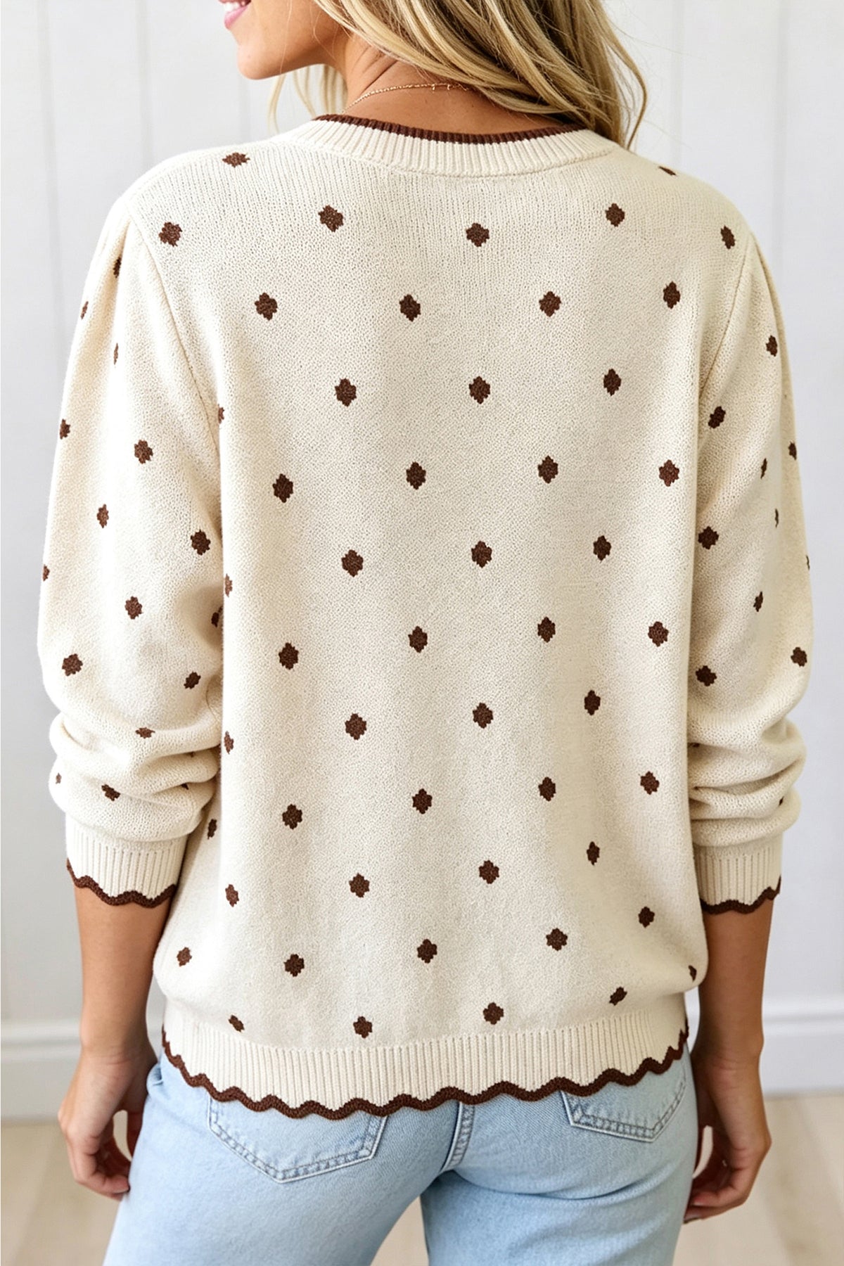 Polka Dot Sweater