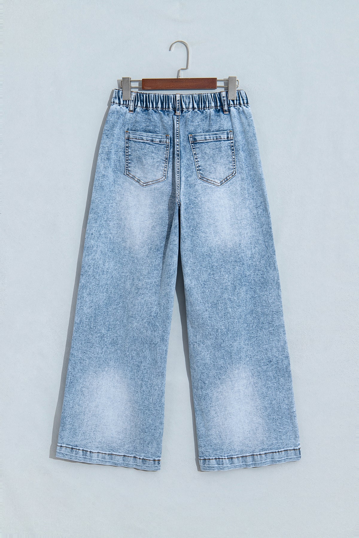 Studded Wide Leg Jeans