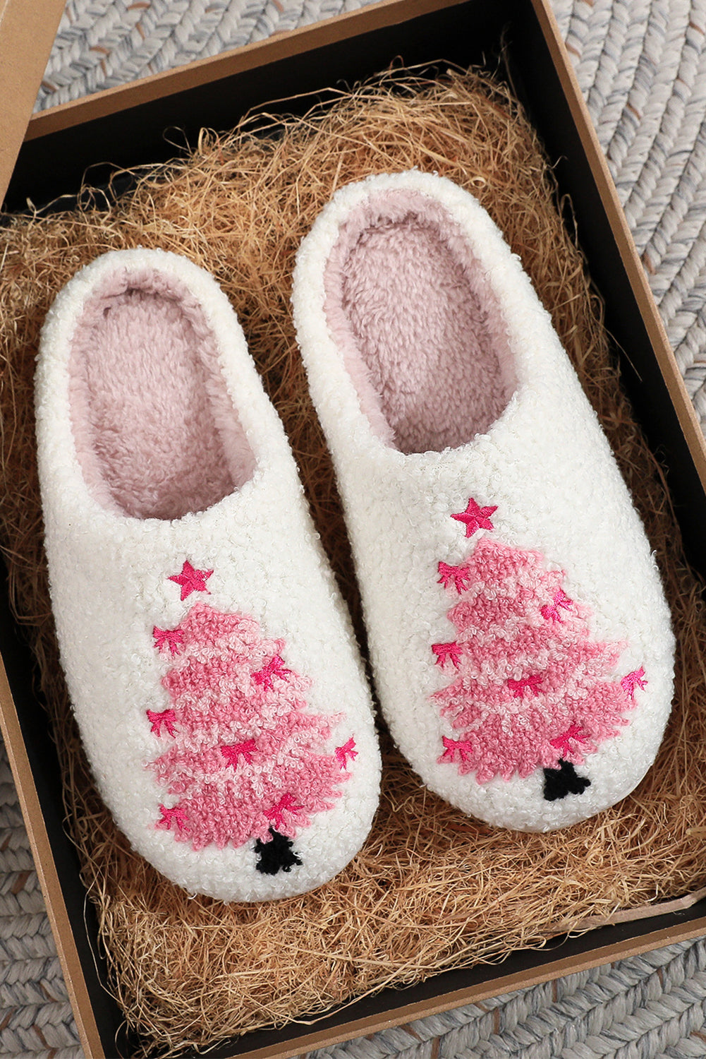 Christmas Tree House Slippers