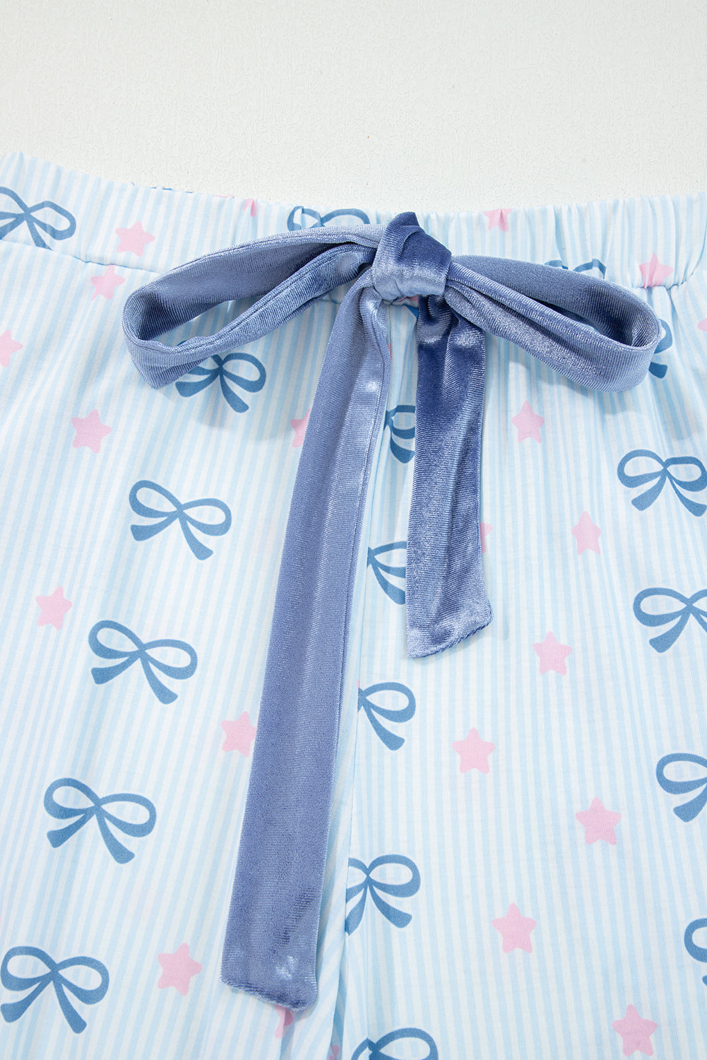 Bow & Star Pajama Set