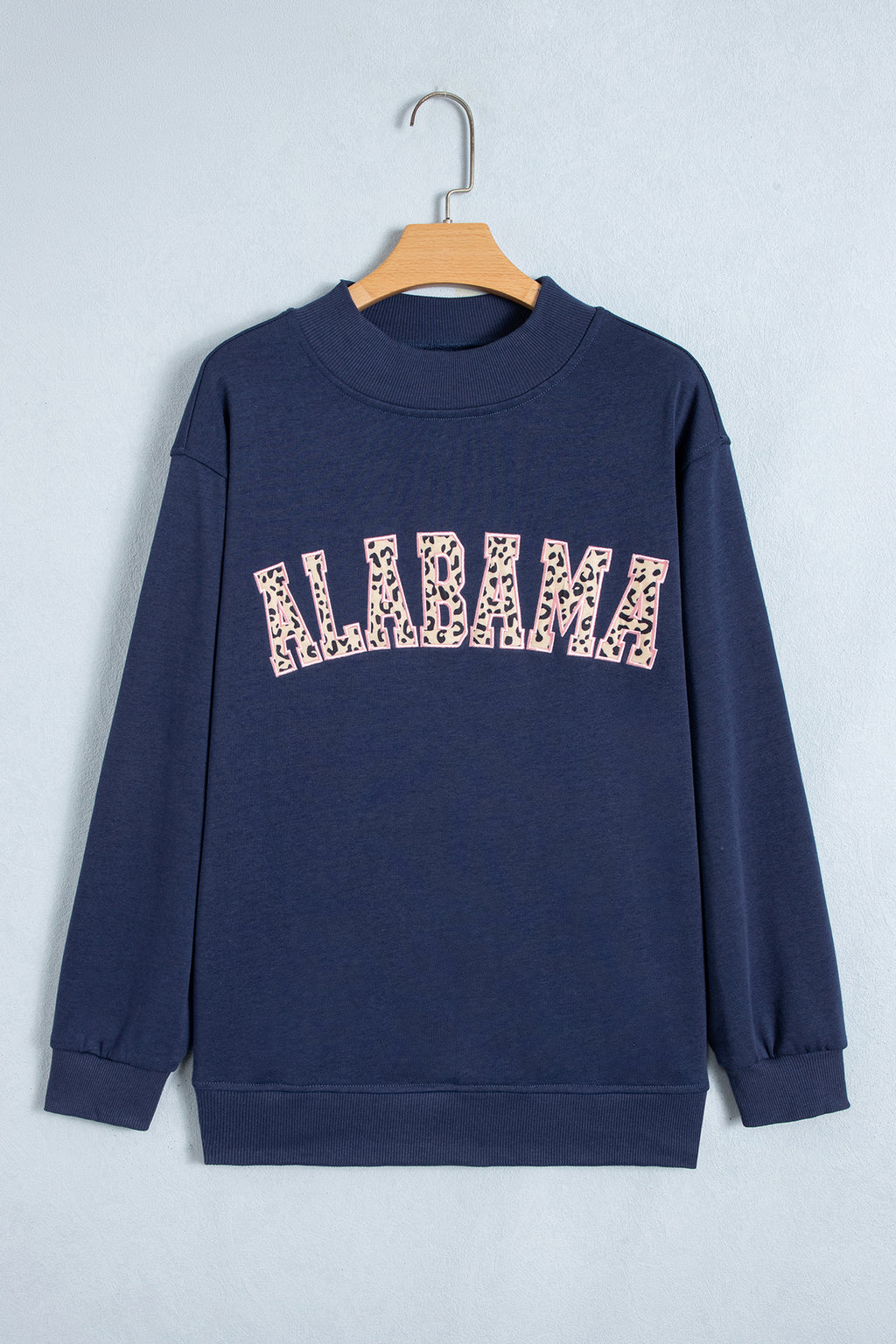 Alabama Embroidered Leopard Sweatshirt