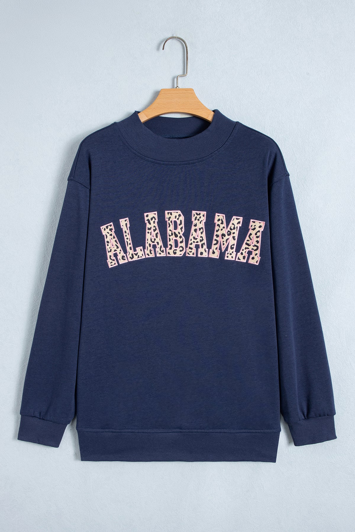 Alabama Embroidered Leopard Sweatshirt