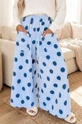 Polka Dot Wide Leg Pants (4 Colors Available)