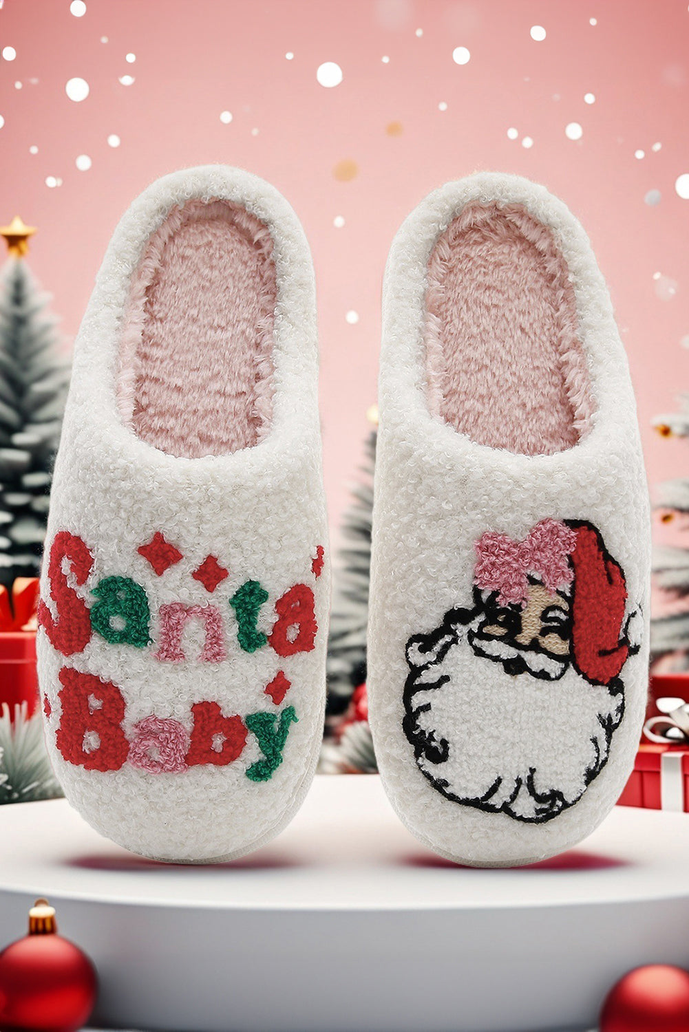 Santa Baby House Slippers